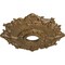 Ekena Millwork Riley Ceiling Medallion (Fits Canopies up to 4 5/8"), 18"OD x 3 1/2"ID x 1 1/2"P, Rubbed Bronze CM18RLRZS - alternate 2